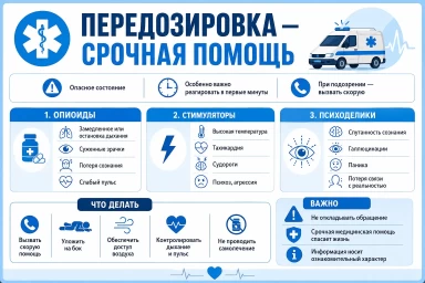 Помощь при передозировке в Красногорске