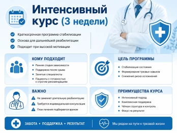 Реабилитация за 21 день в Красногорске
