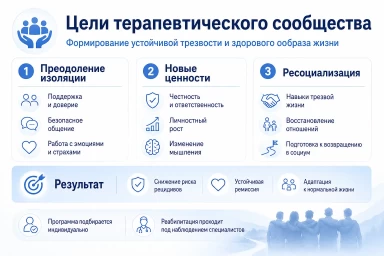 Терапевтическое сообщество в Красногорске